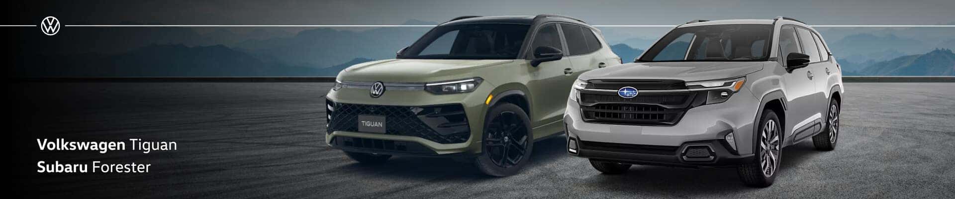 SUV Showdown! Comparing The Volkswagen Tiguan Vs. Subaru Forester