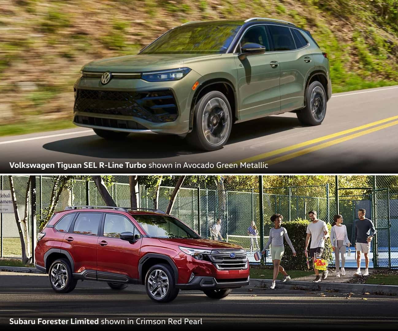2026 Volkswagen Tiguan Vs. 2026 Subaru Forester: What's New?