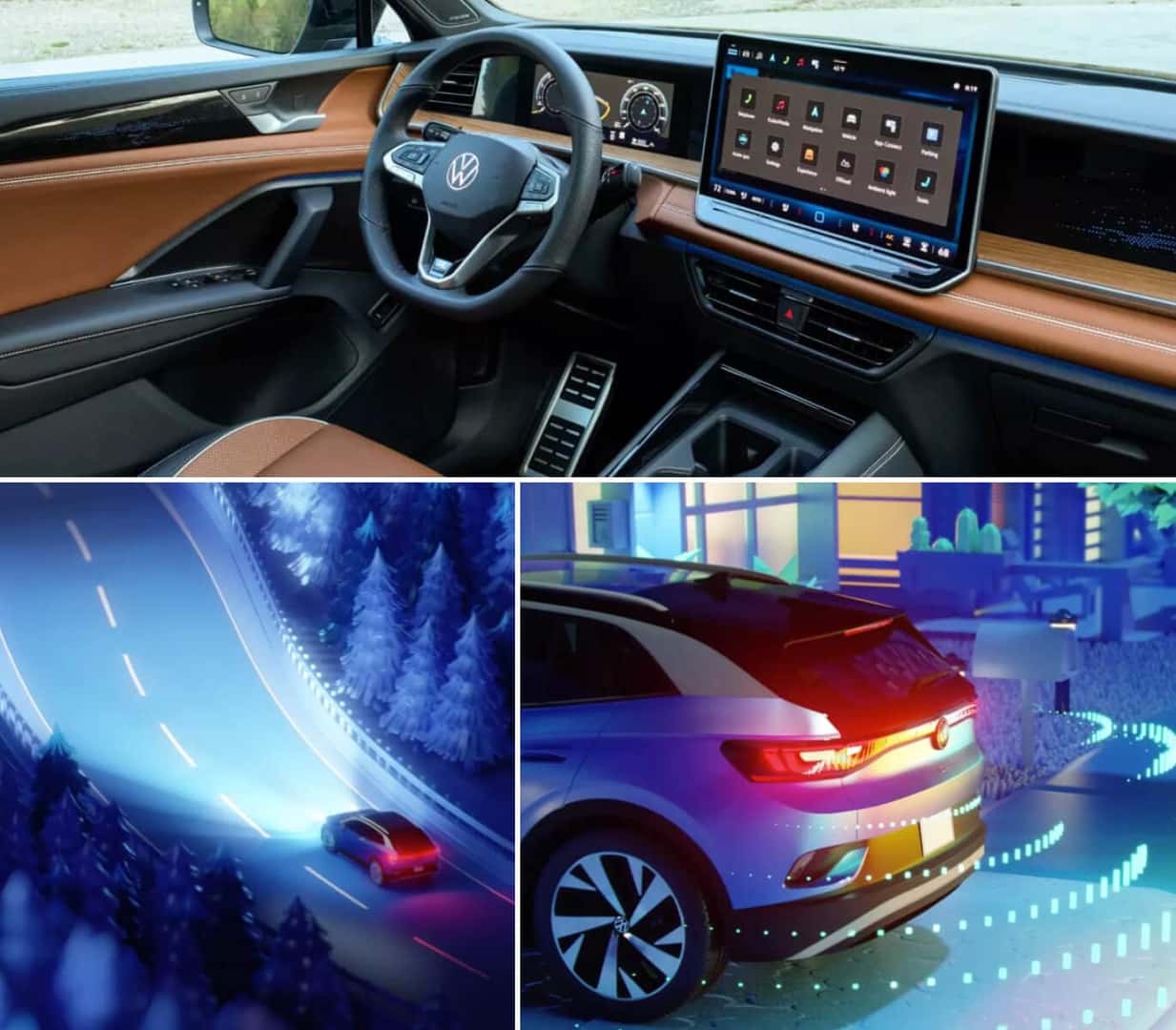 >Volkswagen Tiguan vs. Subaru Forester: Features A