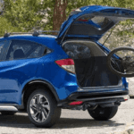 Honda HR-V configurations with bike on roof rack