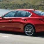 2019 q50 driving on road