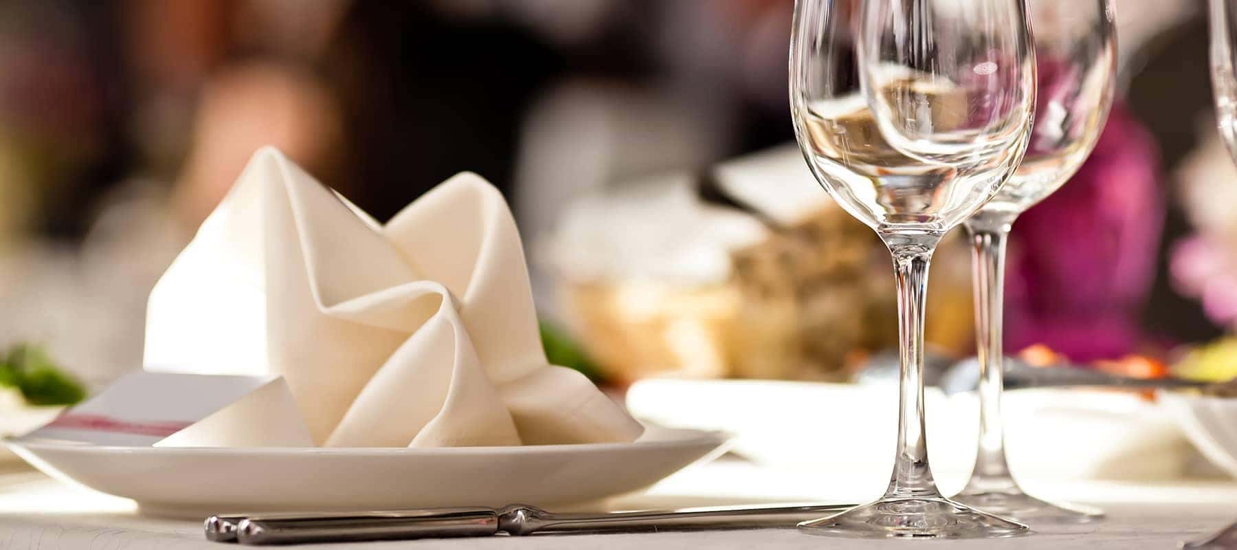 Restaurant Table Setting