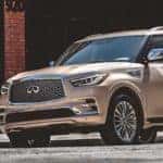 2020 INFINITI QX80 Parked Outside Store