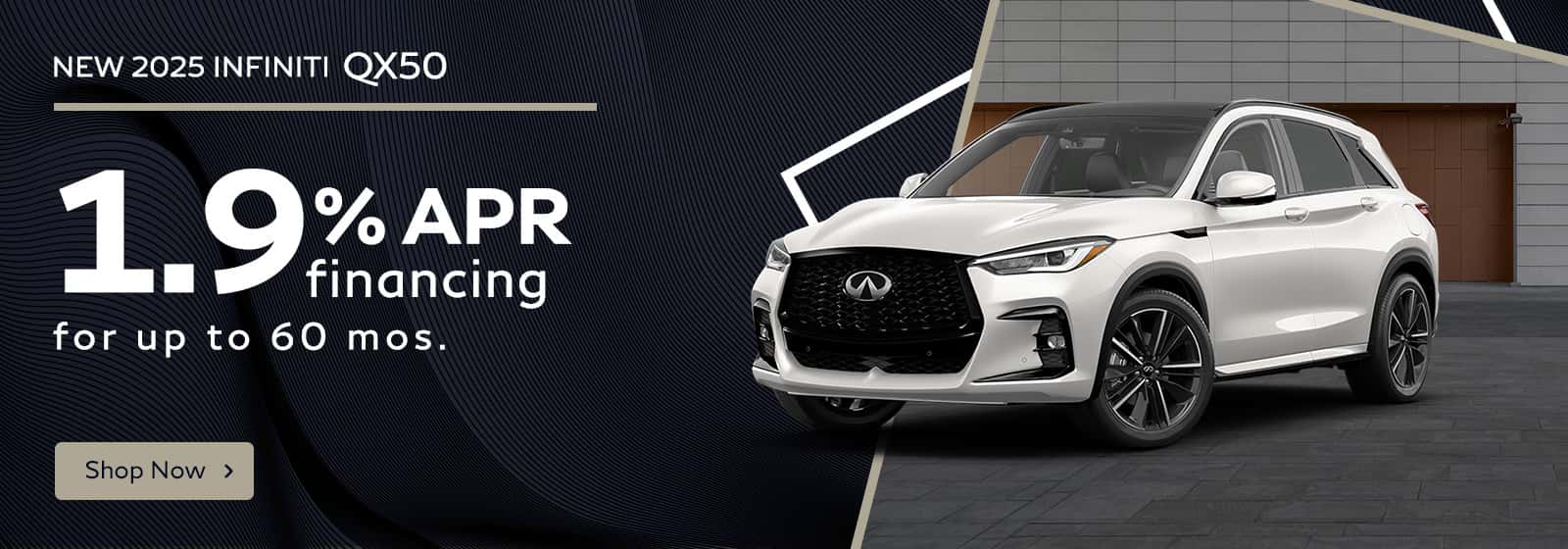 INFINITIIofLafayette_Slide_Incentive_Desktop_1600x560_QX50_04-24