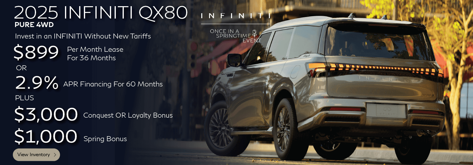 SD 2025 QX80 PURE 4WD