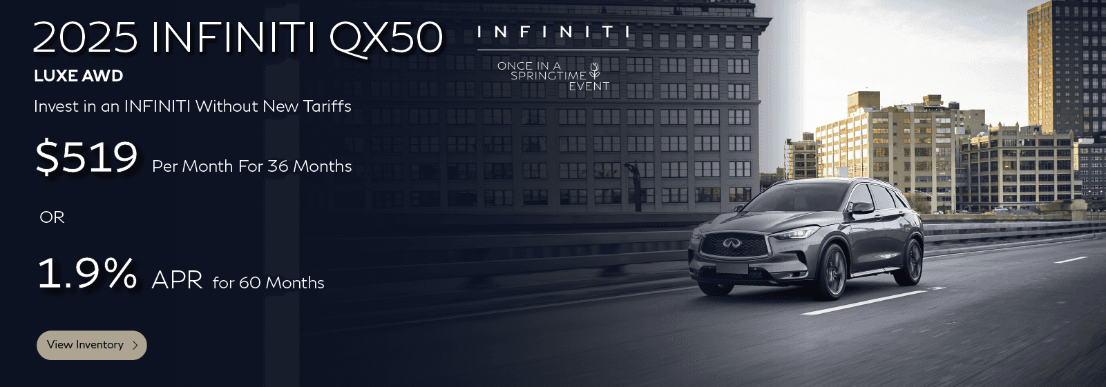 SD 2025 QX50 LUXE AWD