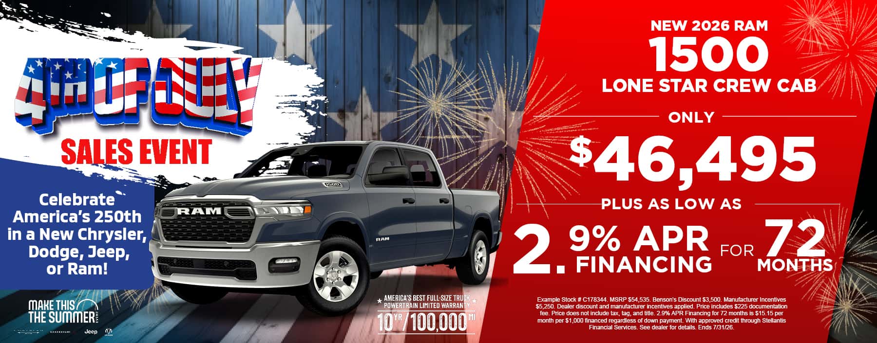 2026 RAM 1500 Price