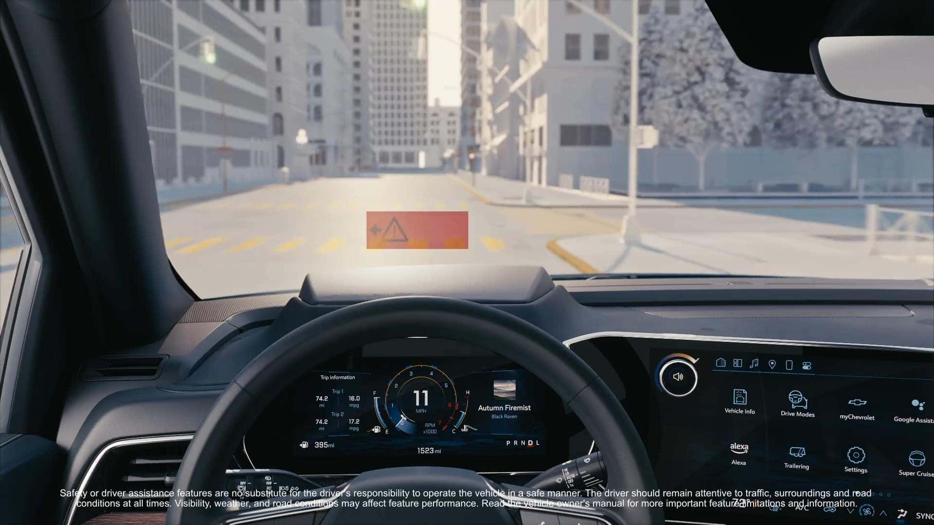 an advanced safety feature on the 2025 tahoe