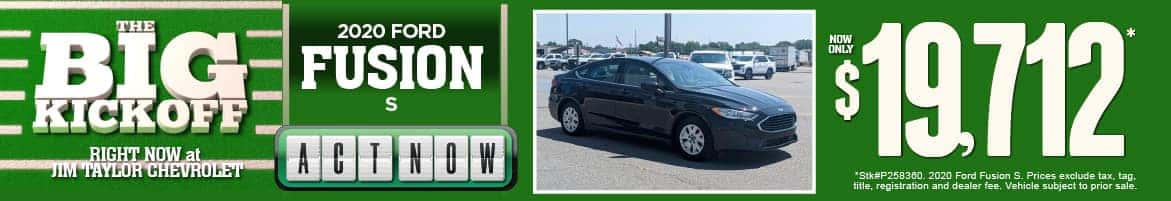 2020 Ford Fusion S $19,712
