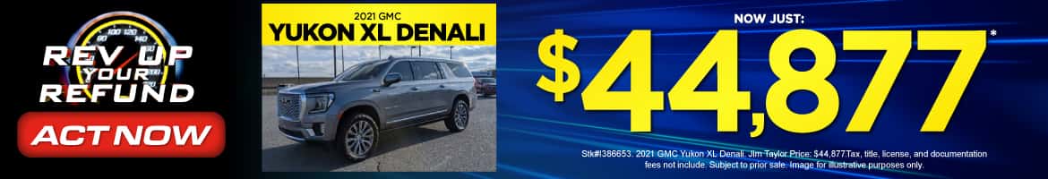 2021 GMC Yukon XL Denali $44,877