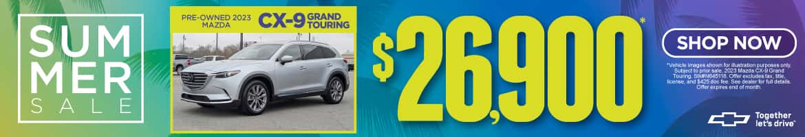 Pre-Owned 2023 Mazda CX-9 Grand Touring