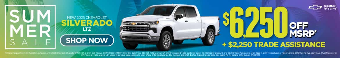 New 2025 Chevrolet Silverado 1500 LTZ 