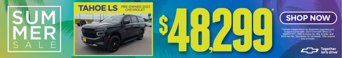 Pre-Owned 2023 Chevrolet Tahoe LS