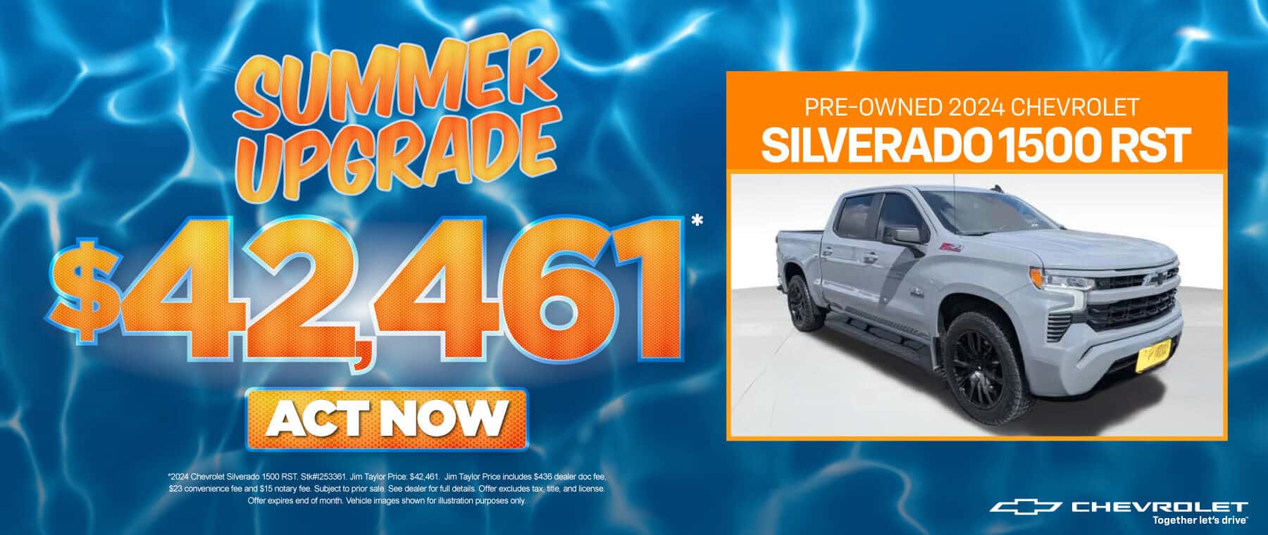 Pre-Owned 2024 Chevrolet Silverado 1500 RST "$42,461* LINK TO VEHICLE"