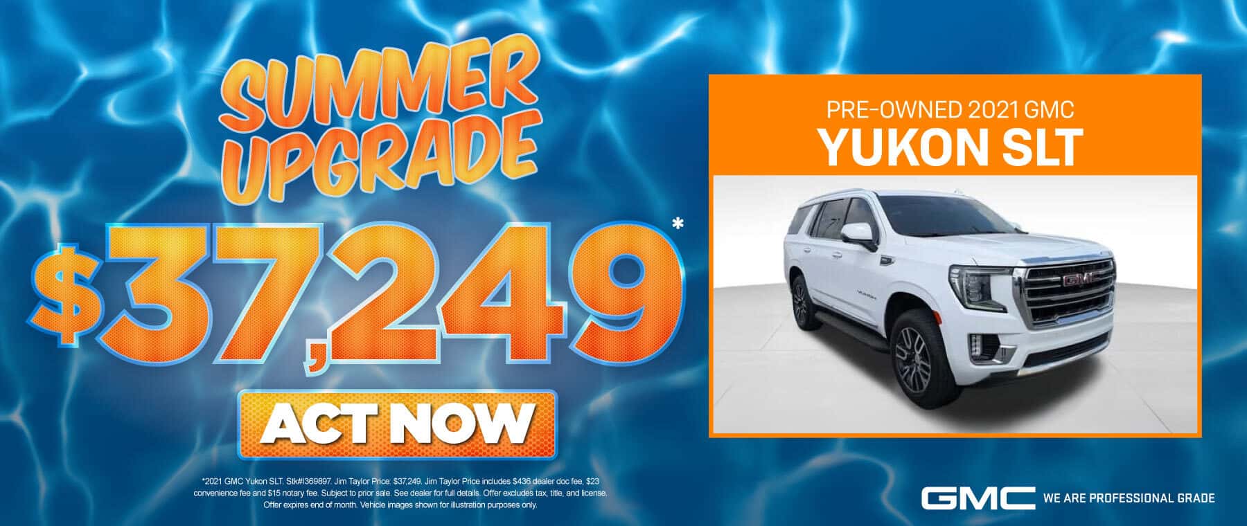 Pre-Owned 2021 GMC Yukon SLT "$37,249* LINK TO VEHICLE"