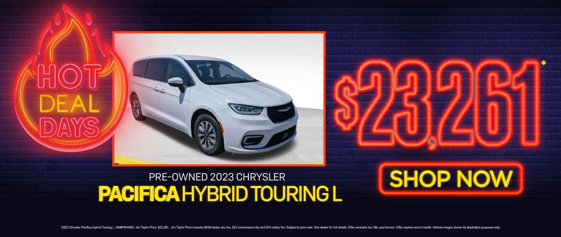 Pre-Owned 2023 Chrysler Pacifica Hybrid Touring L