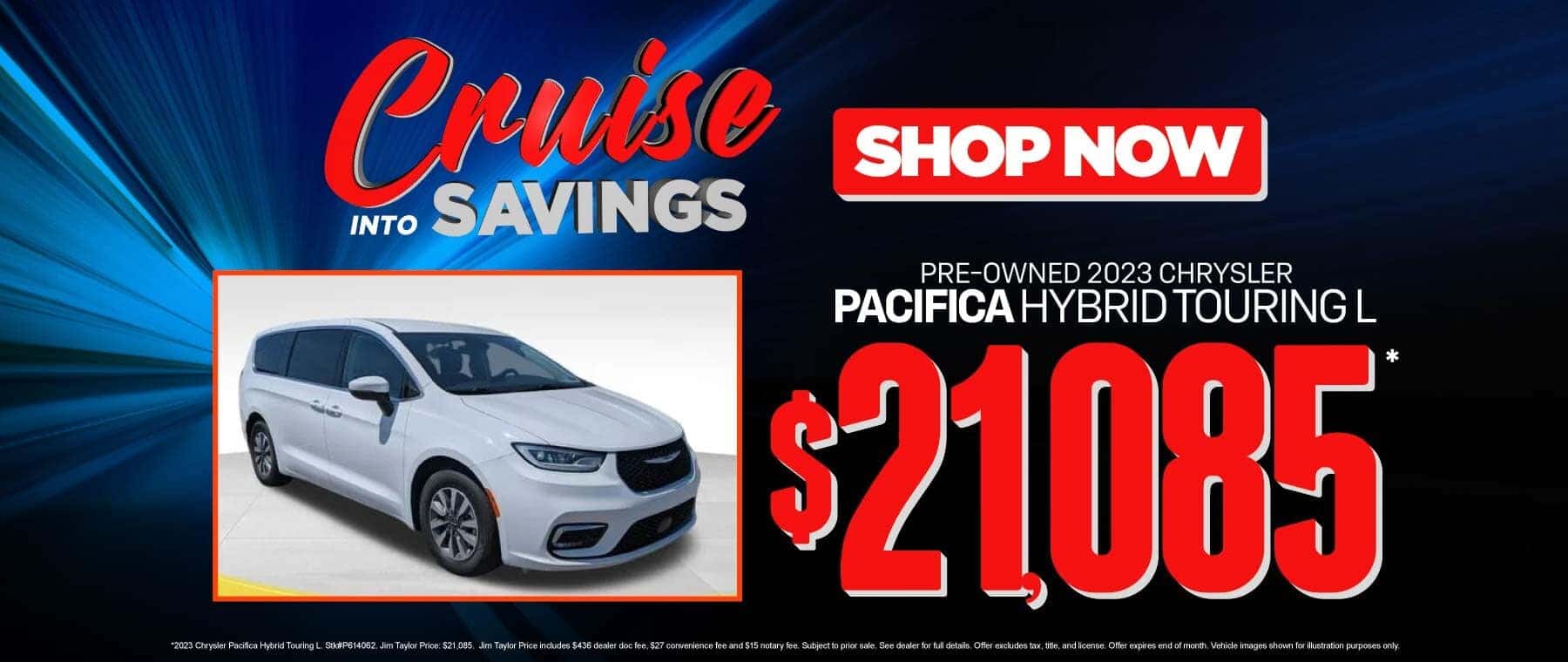 Pre-Owned 2023 Chrysler Pacifica Hybrid Touring L