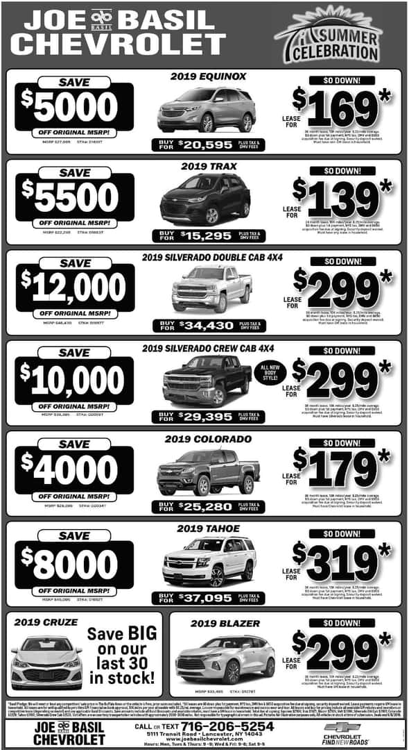 auto lease deals buffalo ny
