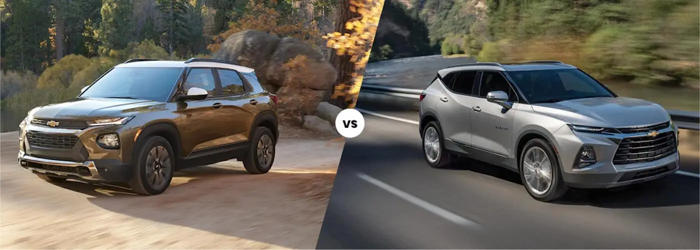 2022 Chevy Trailblazer vs. Blazer | Chevy SUV Lineup | Joe Basil Chevrolet