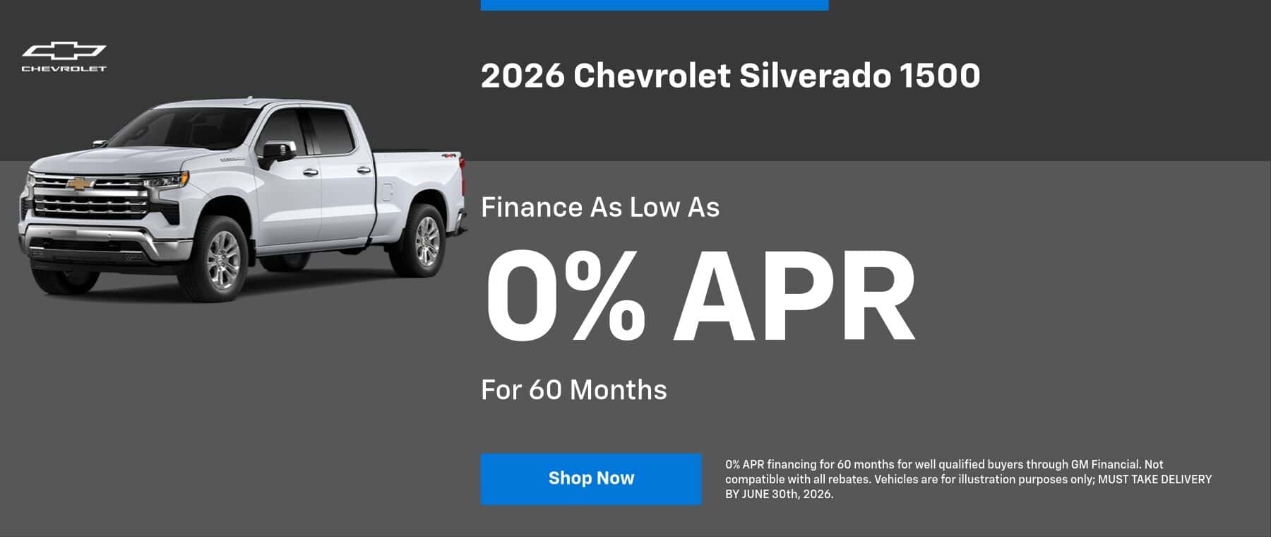 0% APR Silverado