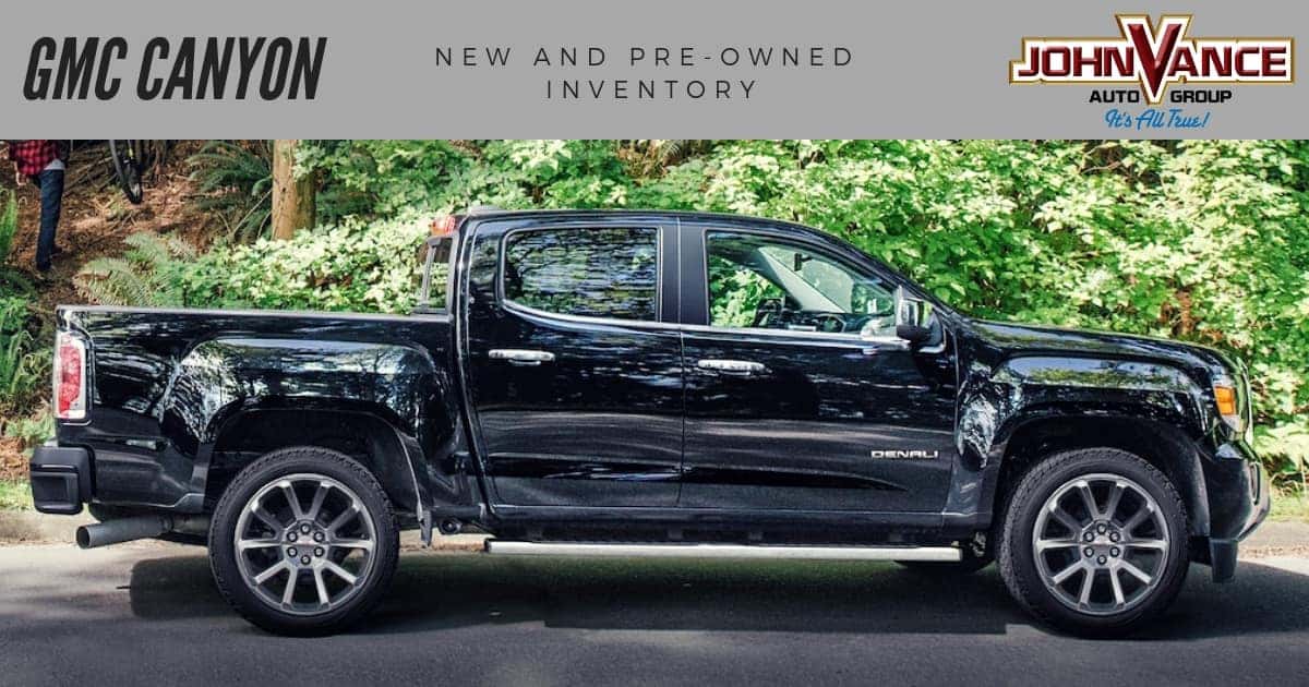 GMC Canyon for Sale Edmond and OKC John Vance Auto Group