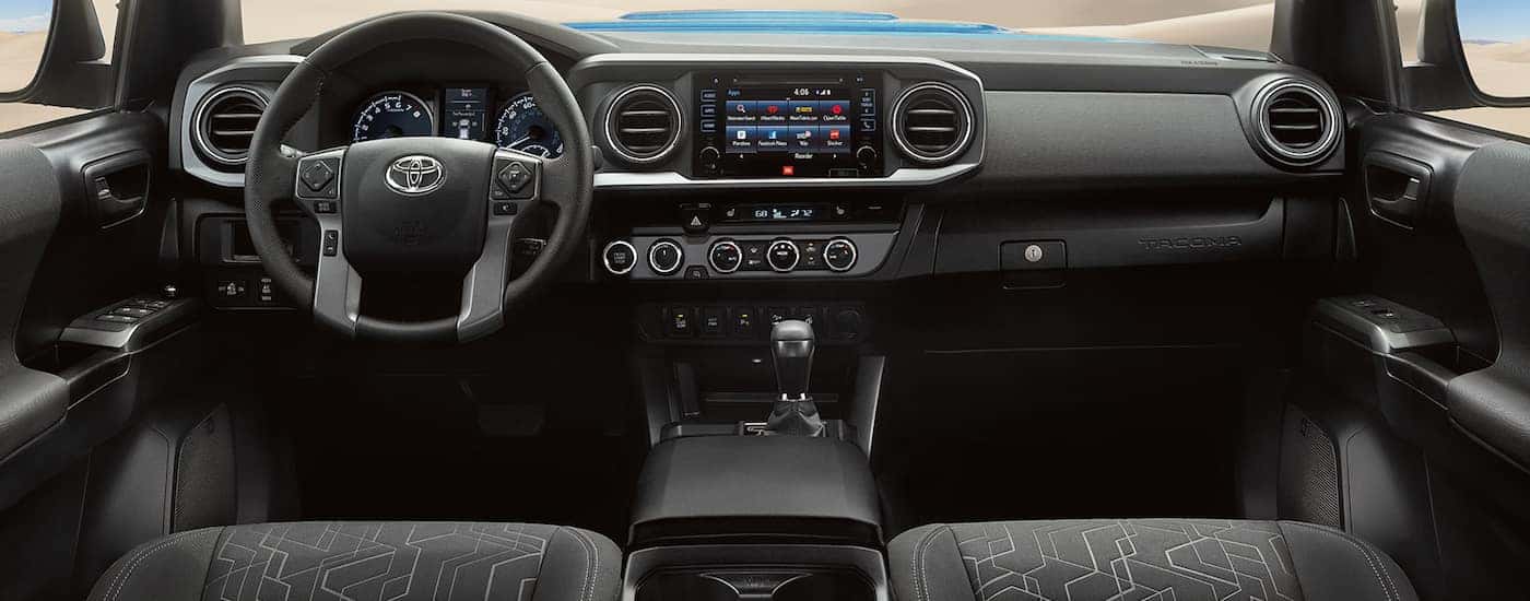 Interior of the 2018 Toyota Tacoma