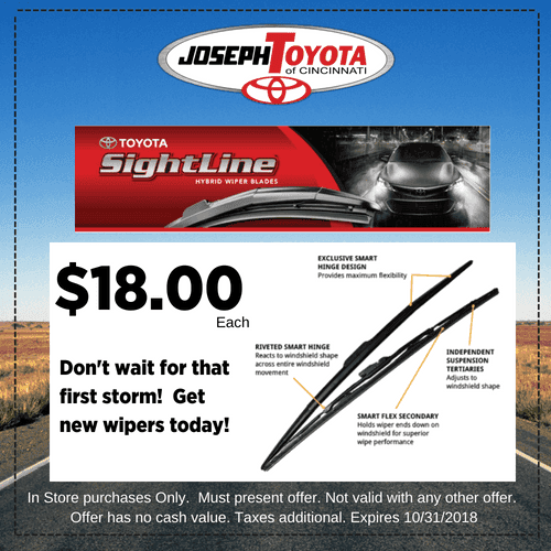 SeptOct Site Line Wipers $18 installed