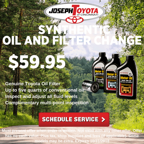 SeptOct -Synthetic Oil and Filter Change