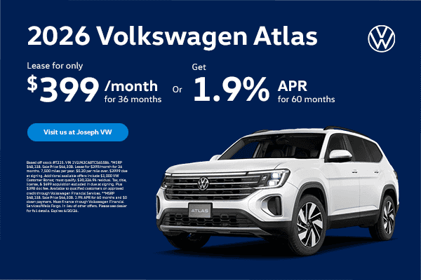 Lease A 2026 VW Atlas 