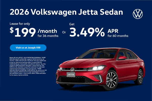 Lease A 2026 VW Jetta Sedan