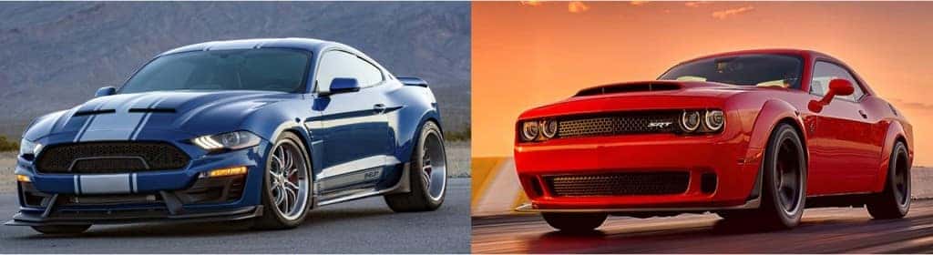 Shelby's Super Snake Mustang VS Dodge Challenger SRT Demon