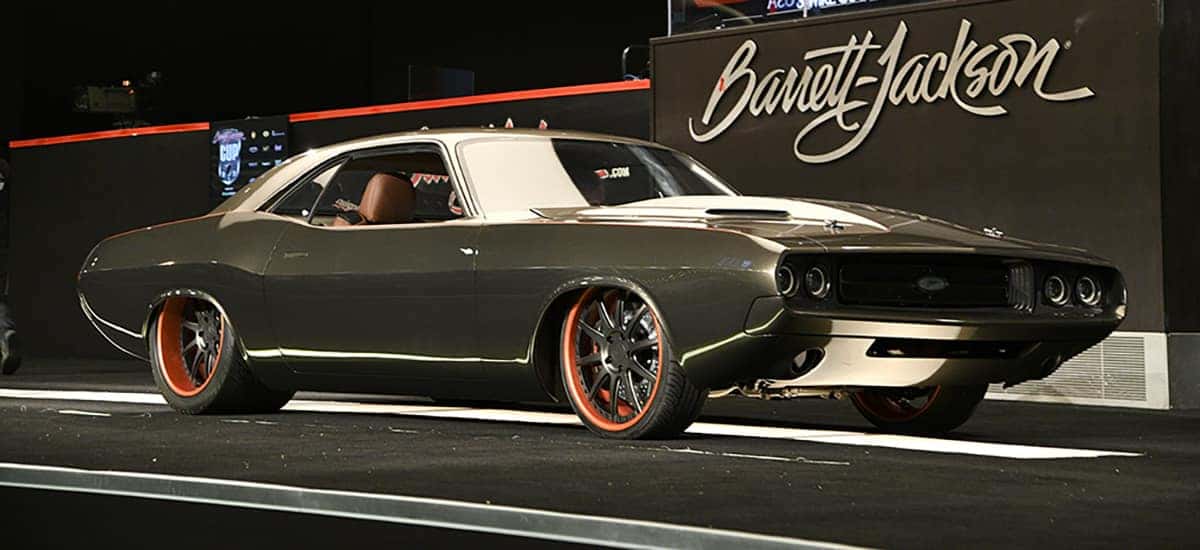 Dodge Challenger With Over 2,000 Horsepower Wins Barrett-Jackson's