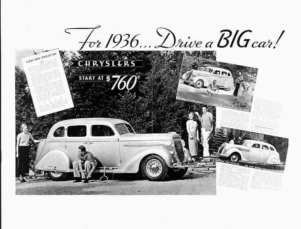 Chrysler historical advertisement