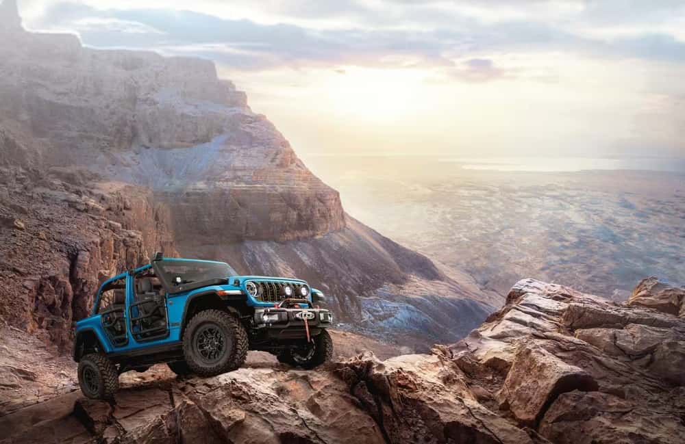 Hydro Blue Jeep Wrangler Rubicon 2026