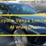 toyota venza hybrid awd