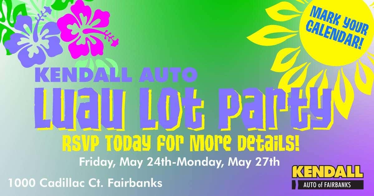 Kendall Auto Luau Lot Party