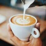 Latte in a Eugene coffee shop