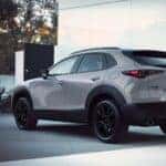 Mazda cx-30 in sliver in a driveway in Eugene