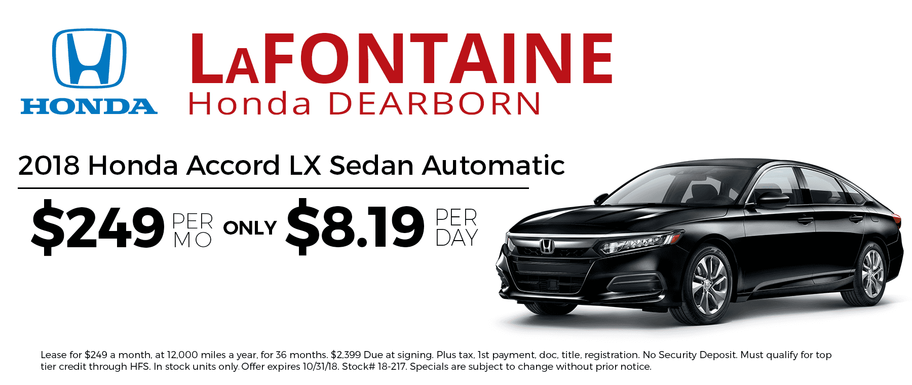 LaFontaine Honda Honda Dealer in Dearborn, MI