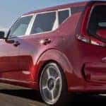 2020 Kia Soul Driving on Highway
