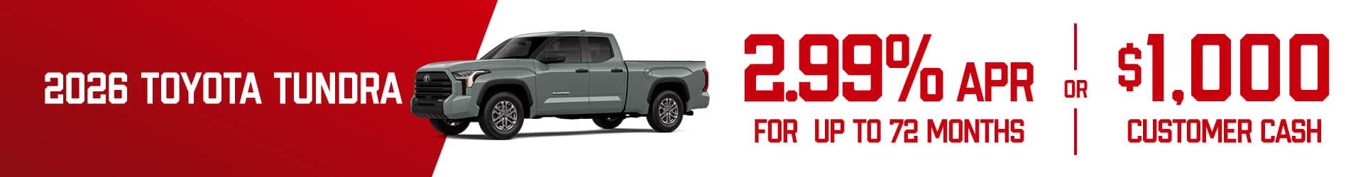 Shop new Toyota Tundra