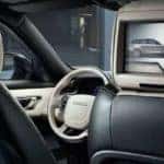 2019 Range Rover Velar with Light Oyster and Ebony interior with Rear Seat Entertainment System
