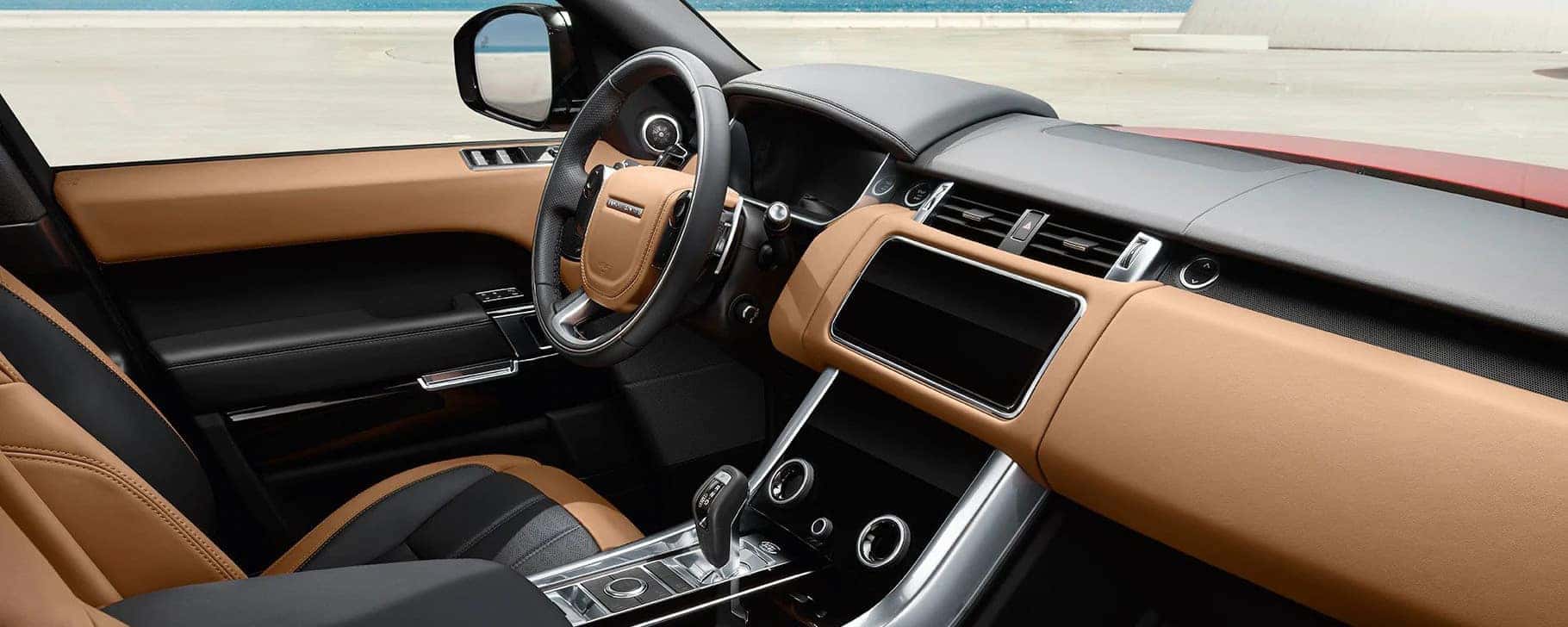 range rover evoque interior cargo