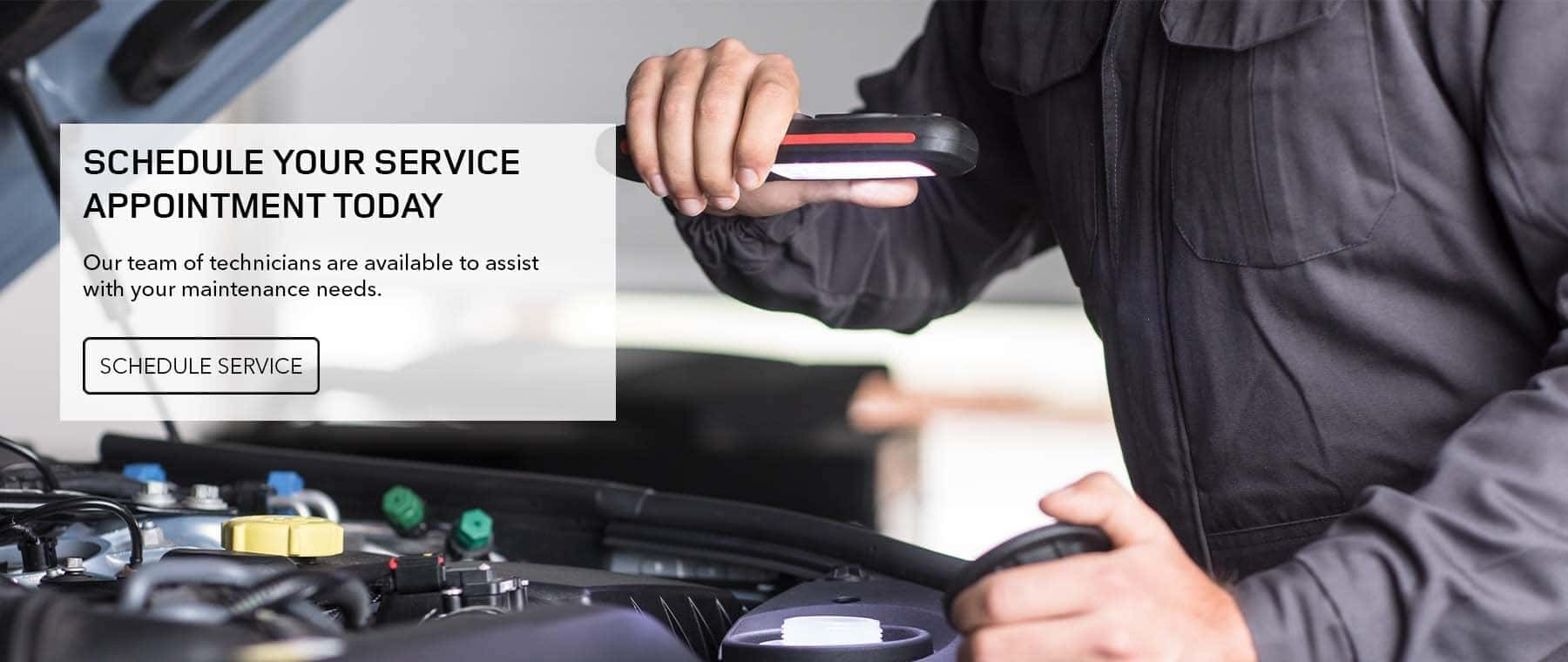 Schedule your service appointment today. Our team of technicians are available to assist with your maintenance needs. Schedule Service.