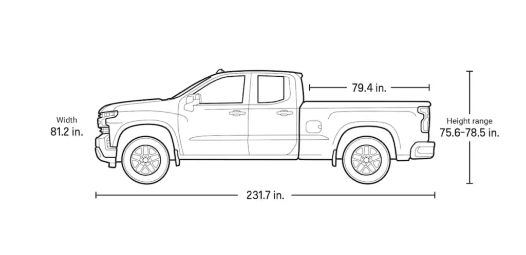 2021 Chevy Silverado 1500 Bed Sizes | Regular, Crew, Double Cab ...