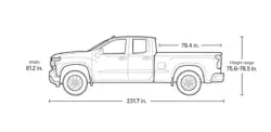 2021 Chevy Silverado 1500 Bed Sizes | Regular, Crew, Double Cab ...