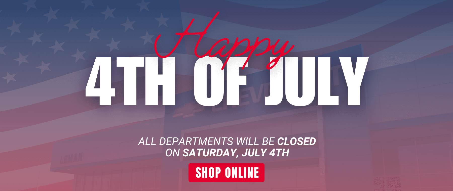 4th of July Hours