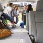 2019 Highlander interior 60:40-split rear seats