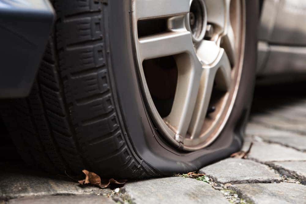 Flat Tire Leased Car, Flat Tire, Flat Tire Leased Car