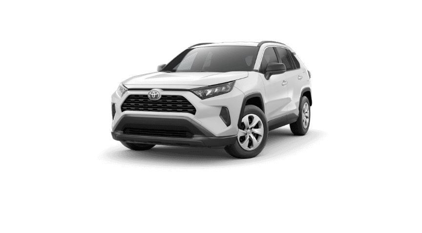 2019 RAV4 Super White